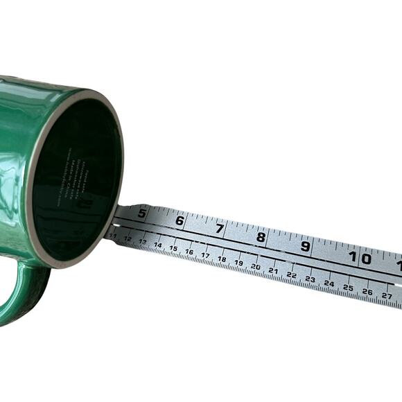 Hobby Lobby Shamrock Mug St. Patrick’s Day Mug 4" Green Microwave Safe New - Picture 8 of 8